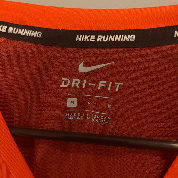 Nike Running Dri-Fit Orange Shirt - Picture 2 of 3